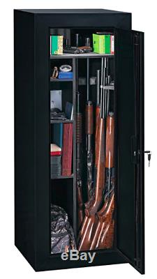 Gun Safe Cabinet 18 Storage Locker Rifle Shelf Rack Firearm Shotgun Anti Scratch