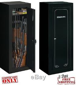 Gun Safe Cabinet 22 Rifles Storage Locker Shotgun Firearm Pistol Lock Shelf Rack