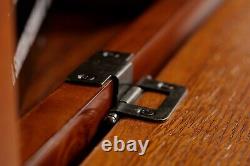 Gun Safe Cabinet 8 Rifles Solid Wood Storage Locker Shotgun Lock Shelf Case Rack