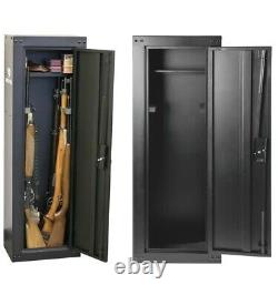 Gun Safe Cabinet 8 Rifles Storage Locker Shotgun Firearm Pistol Case Shelf Rack