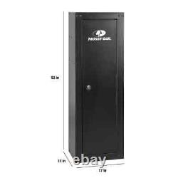 Gun Safe Cabinet 8 Rifles Storage Locker Shotgun Firearm Pistol Case Shelf Rack