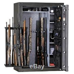 Gun Safe Cabinet Rifle Storage Tactical Security Vault Firearms Locker Organizer