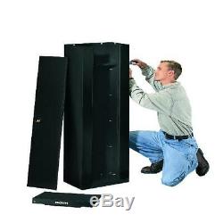 Gun Safe Cabinet Security Storage Locker Shelf Rack Steel Case Box 3-Point Lock