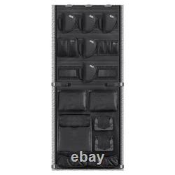 Gun Safe Door Organizer, Gun Safe Door Panel Organizer with Pistol Holders Mag