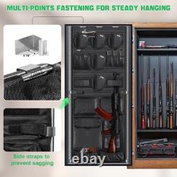 Gun Safe Door Organizer, Gun Safe Door Panel Organizer with Pistol Holders Mag