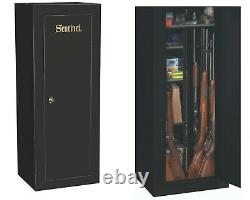 Gun Safe Firearm Locking Storage Cabinet 18 Convertible Rifle Weapon Pistol Rack