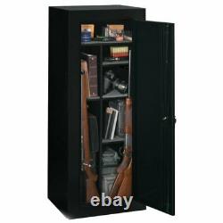 Gun Safe Firearm Locking Storage Cabinet 18 Convertible Rifle Weapon Pistol Rack