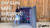 Gun Safe Flexible Shelving Revamp Diy Gun Storage Solutions