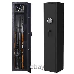Gun Safe Rifle Safe Gun Storage Cabinet(4-5 Rifle and 2 Pistol)Digital Keypad