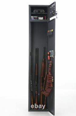 Gun Safe Rifle Shotgun Two Doors Metal Security Cabinet Storage Buffalo 1520EL