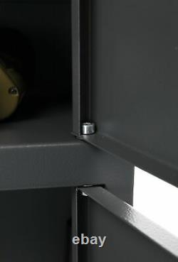 Gun Safe Rifle Shotgun Two Doors Metal Security Cabinet Storage Buffalo 1520EL