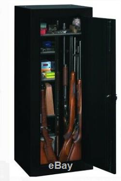 Gun Safe Security Cabinet 18Gun Storage Steel Fully Convertible Safe Secure New
