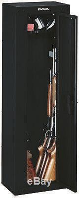 Gun Safe Security Ready to Assemble Storage Cabinet Outdoor Sports Shooting Home