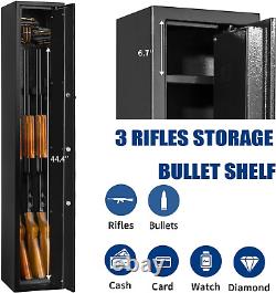 Gun Safes for Home Rifle Pistols Quick Access Long Gun Safe for Rifles Shotguns