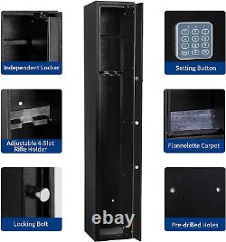 Gun Safes for Home Rifle Pistols Quick Access Long Gun Safe for Rifles Shotguns