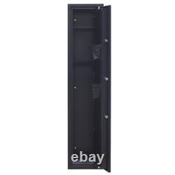 Gun Security Storage Cabinet for 4-5 Rifle and 2 Pistol with Digital Keypad Lock