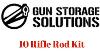 Gun Storage Solutions 10 Rifle Rod Kit