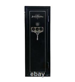 Gun Vault Safe with Shotgun & Rifle Racks, Combination Lock 59X21X20