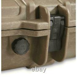 HEAVY DUTY Rifle Hard Tactical Case Padded Custom Lockable Carry Gun Storage NEW