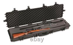 HQ ISSUE Large Double Carry Gun Case Heavy Duty with Wheels Storage Security