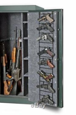 Handgun Door Rack Organizer for Storage 8 Pistol, Gun Safe Steel Firearm Hanger