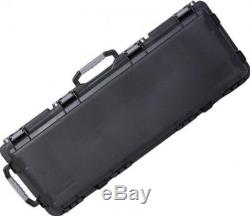 Hard Case Gun Padded Box Long Rifle Storage Tactical Double Field Locker Scoped