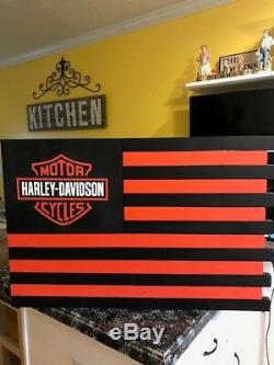 Harley Davidson Gun Concealment Cabinet- Hidden Storage Compartment