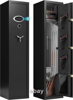 Heavy Duty 9-11 Biometric Gun Safe Fireproof Gun Cabinet for Rifle and Pistols