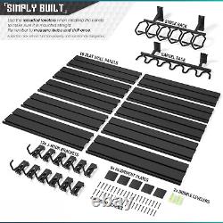 Heavy-Duty Gun Wall Rack Holds 6 Rifles & 6 Pistols Tactical Storage