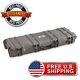 Heavy Duty Tactical Hard Rifle Case Wheeled Custom Padding Lockable Gun Storage