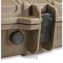 Heavy Duty Tactical Hard Rifle Case Wheeled Custom Padding Lockable Gun Storage