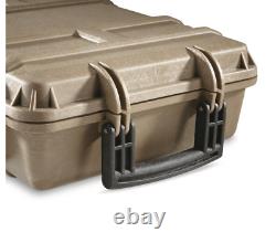 Heavy Duty Tactical Hard Rifle Case Wheeled Custom Padding Lockable Gun Storage