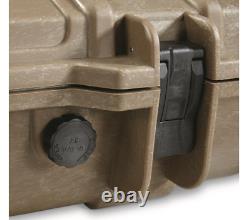 Heavy Duty Tactical Hard Rifle Case Wheeled Custom Padding Lockable Gun Storage