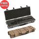 Heavy-duty Tactical Padded Wheeled Hard Rifle Case Gun Storage With Custom Padding