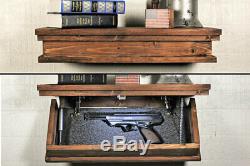 Hidden Compartment Tactical Gun Concealment Shelf 23 x 9.25 Hidden Gun Storage