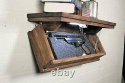 Hidden Compartment Tactical Gun Concealment Shelf 23 x 9.25 Hidden Gun Storage