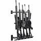 Hold Up Displays 6 Gun Rack And Rifle Storage- Heavy Duty Steel Made In Usa