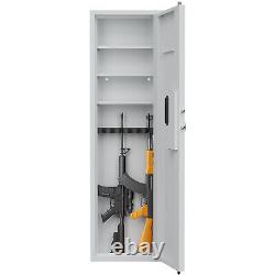 In-Wall Digital Safe for Rifles Hidden Wall Storage Panel Adjustable