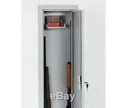 In Wall Gun Storage Cabinet Hidden Concealed Safe Firearm Rifle Shotgun Locking