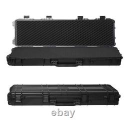 Koreyosh 48 Hard Rifle Case Gun Storage withWheels Waterproof Tactical Hunting