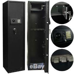 Ktaxon Electronic 5 Rifle Gun Safe Firearms Shotgun Storage Cabinet Lock Box