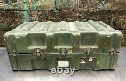 -LOT of 4- Pelican Hardigg Military Shipping Storage 12 Rifle Gun Rack Hard Case