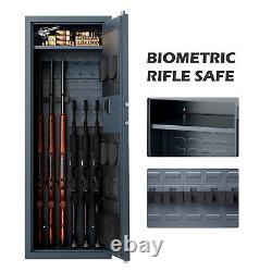 Large 6-12 Rifle Gun Safe Gun Safes for Home Rifles & Pistols, Large Unassembled