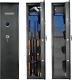 Large Rifle Gun Safe Cabinet With Wooden Stylish Storage Rack Heavy Duty