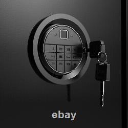 Large Rifle Gun Safe Quick Access 5 Gun Storage with Biometric Fingerprint Lock