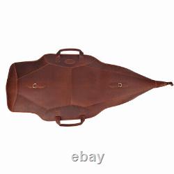 Leather Rifle Case Scope Carry Soft Lined Gun Slip Storage Pad Sling Bag