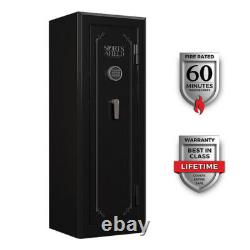 Locking Fireproof 18 Gun Rifle Storage Safe Cabinet with Electronic Lock