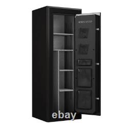 Locking Fireproof 18 Gun Rifle Storage Safe Cabinet with Electronic Lock