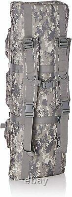 Long Gun Case Carries 2 Guns 55 Inch Bag Backpack Digital Camo Hunting Shooting