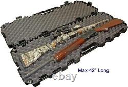 MTM Tactical Rifle Case 42 2 Gun Padded Hard Storage Hunting Travel Outdoor